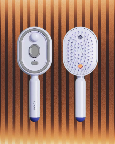 Brosse capillaire à nano-brume
