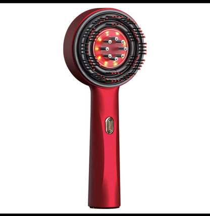 Peigne de massage électrique pour cuir chevelu, applicateur de liquide pour la luminothérapie, brosses à cheveux avec fonctions de massage