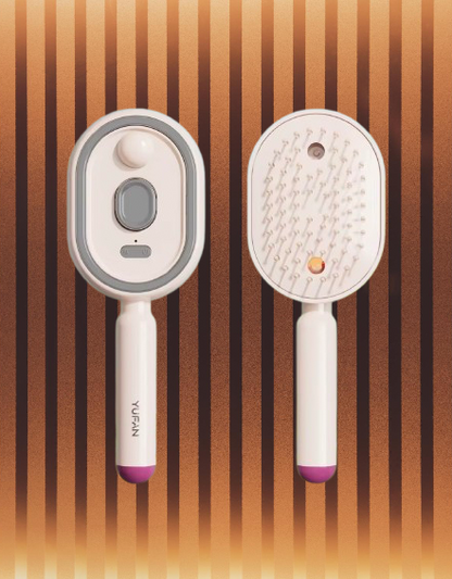 Brosse capillaire à nano-brume